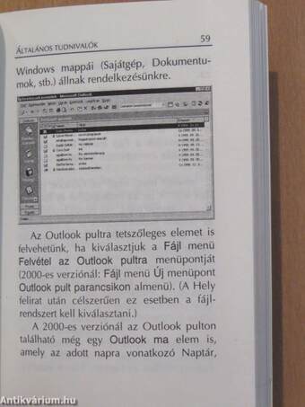 Outlook zsebkönyv