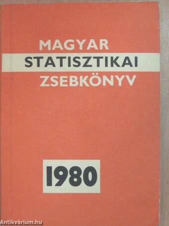 Magyar statisztikai zsebkönyv 1980.