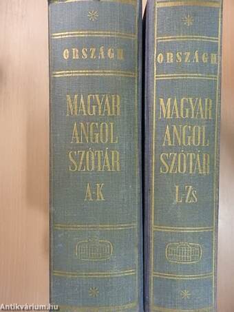 Magyar-angol szótár I-II.