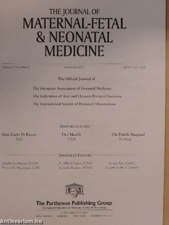 The Journal of Maternal-Fetal & Neonatal Medicine december 2002