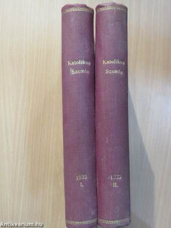 Katolikus Szemle 1935. január-december I-II.