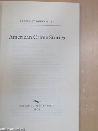 American Crime Stories