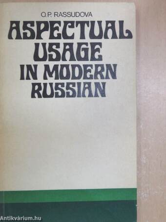 Aspectual Usage in Modern Russian