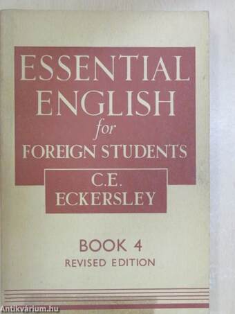 Essential English for Foreign Students Book 4.