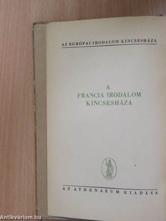 A francia irodalom kincsesháza