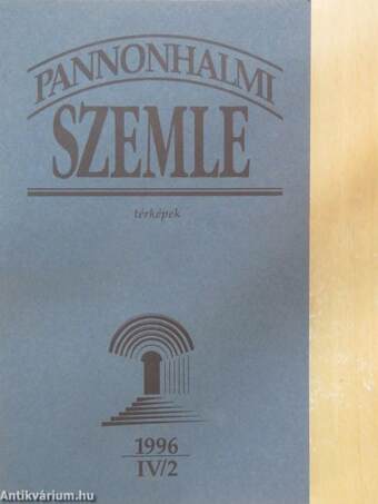 Pannonhalmi Szemle 1996/2.