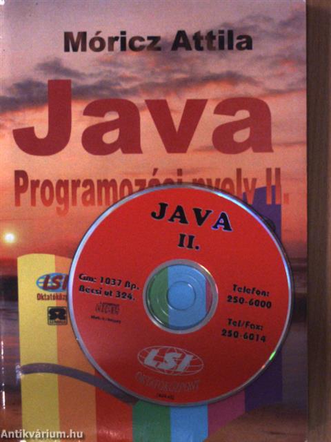 Java programozási nyelv II. - CD-vel