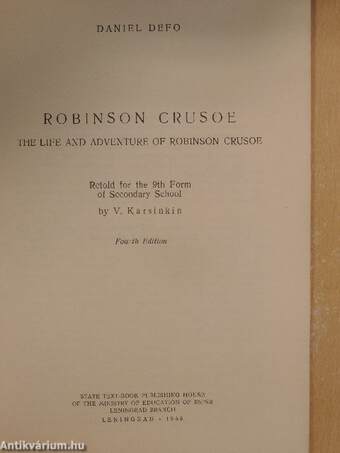 Robinson Crusoe