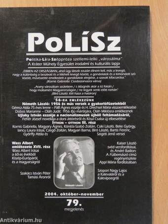 PoLíSz 2004. október-november