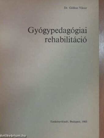 Gyógypedagógiai rehabilitáció