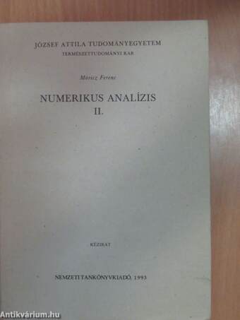 Numerikus analízis II.