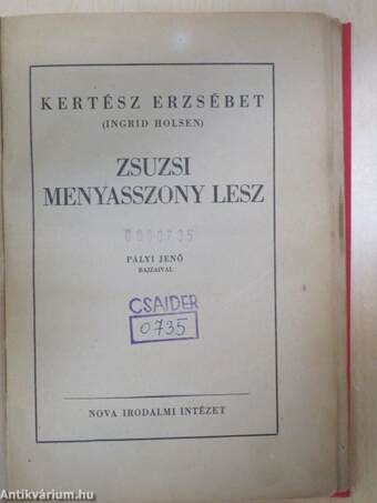 Zsuzsi menyasszony lesz