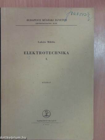 Elektrotechnika I.