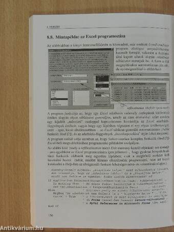 Visual Basic és Excel programozás