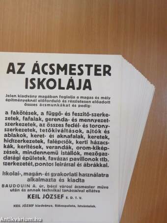 Az ácsmester iskolája