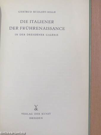 Die italiener der Frührenaissance