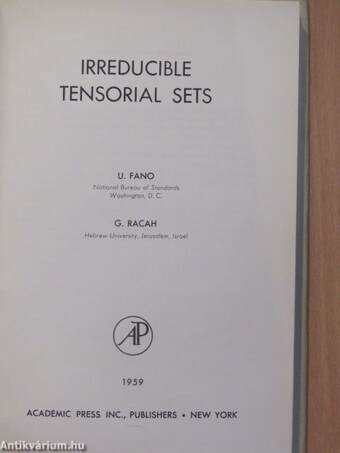 Irreducible Tensorial Sets