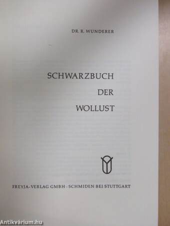 Schwarzbuch der Wollust