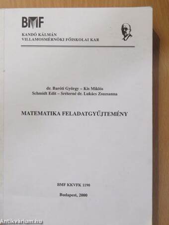 Matematika feladatgyűjtemény