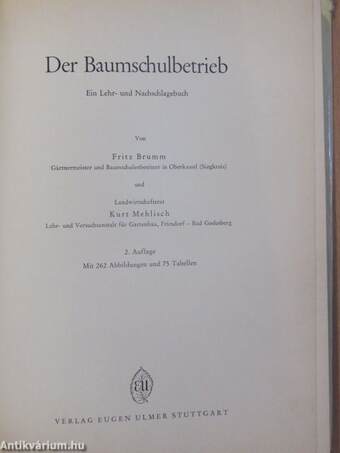 Der Baumschulbetrieb