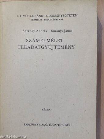 Számelmélet - Feladatgyűjtemény