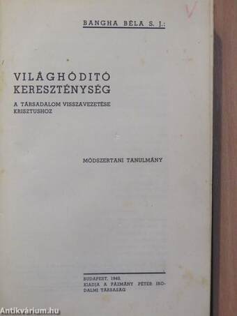 Világhóditó kereszténység