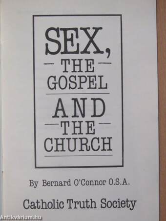 Sex, the Gospel and the Church