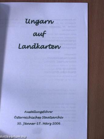 Ungarn auf Landkarten