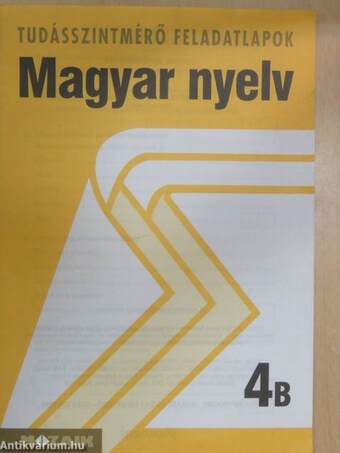 Magyar nyelv 4B