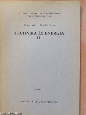 Technika és energia II.