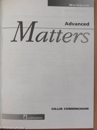 Matters - Advanced - Workbook