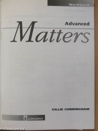 Matters - Advanced - Workbook