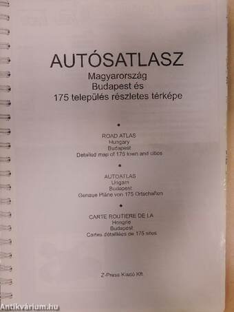 Autósatlasz