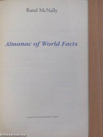 Almanac of World Facts