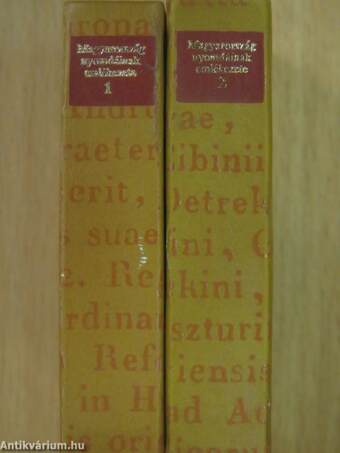 Magyarország nyomdáinak emlékezete 1-2. (minikönyv) (számozott)