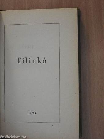 Tilinkó