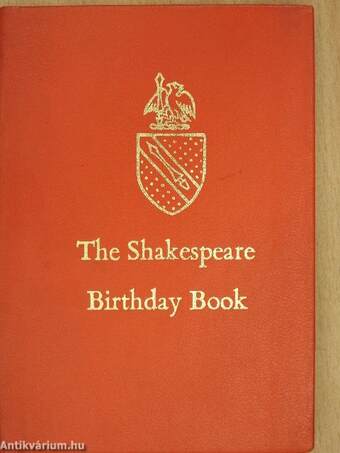 The Shakespeare Birthday Book