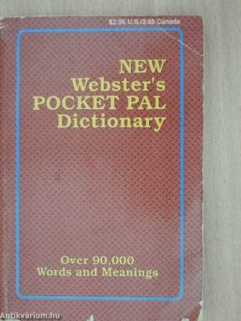 New Webster's Pocket Pal Dictionary