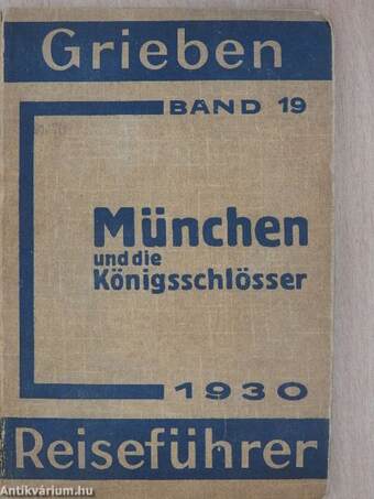 München und Umgebung mit den Königsschlössern und Angaben für Automobilisten