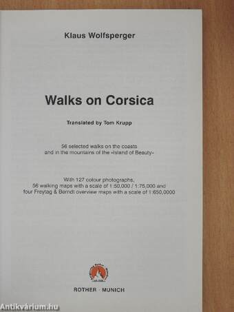 Walks on Corsica