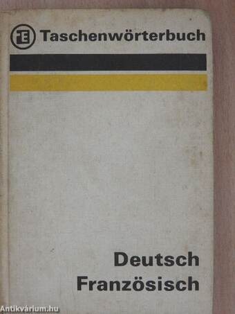 Taschenwörterbuch Deutsch-Französisch