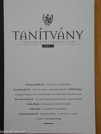 Tanítvány 2001/1.