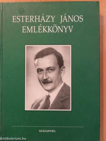 Esterházy János emlékkönyv (dedikált példány)