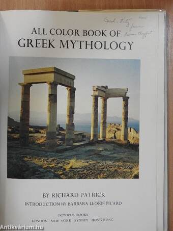 All Color Book of Greek Mythology