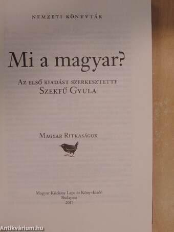 Mi a magyar?