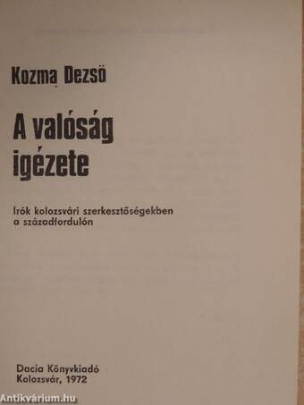 A valóság igézete