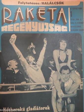 Rakéta Regényújság 1978. (nem teljes évfolyam)