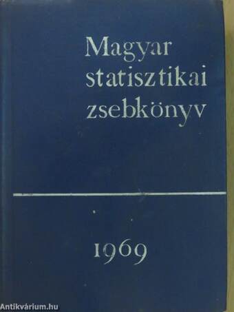 Magyar statisztikai zsebkönyv 1969.