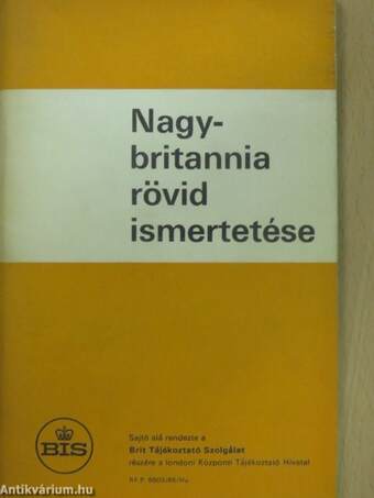 Nagy-Britannia rövid ismertetése