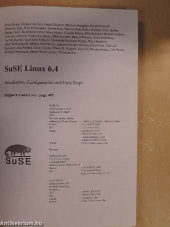 SuSE Linux 6.4